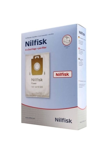 Nilfisk Action Plus Serie Kutulu Toz Torbası 5 Adet
