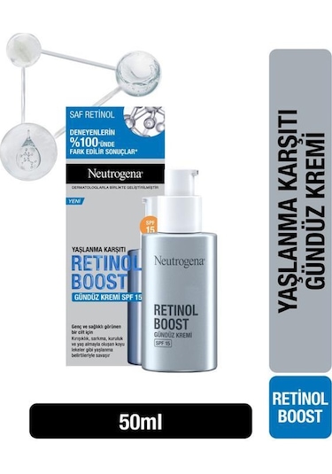 Retinol Boost Kırışıklık Karşıtı SPF Gündüz Kremi Antiaging