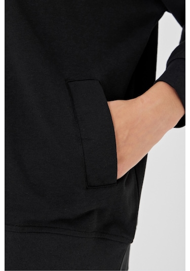 Slazenger Vıkentı Sw 2 Li Set Kadın Sweatshırt Beyaz - Siyah