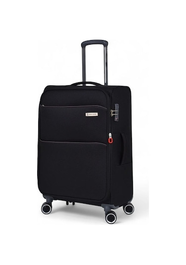 Pierre Cardin 60 Cm Siyah Unisex Orta Boy Valiz 04pc6050-02 001