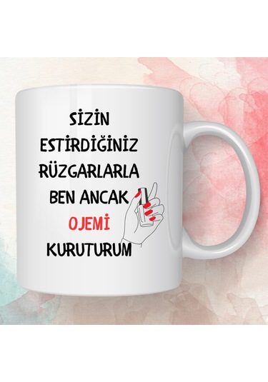 Modluk Porselen Kupa Bardak