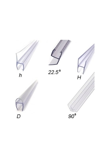 Cam Balkon Yeni Şeffaf Fitilleri 8Mm Cama Göre Tüm Çeşitler