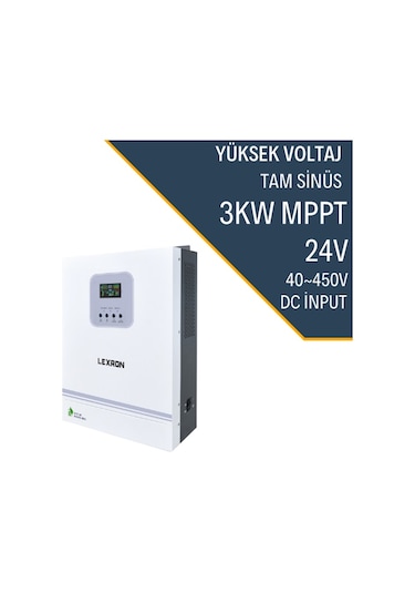 Lexron 3kw 24 V Hv Mppt Akıllı İnverter