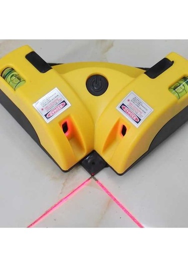 Pazly Tesviye Lazer Ölçüm Aracı, 90 Açı Dik Çizgi Fayans Seviye Lazer Zp Diğer