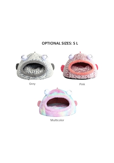 Leezsing Yumuşak Yavru Kedi Yatağı, Küçük Köpek Yatağı, Konforlu Evcil Hayvan Yatağı, Köpek Kulübesi, Sıcak Evcil Hayvan Sepeti Malzemeleri, Yıkanabilir