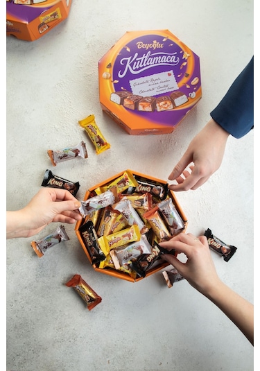Beyoğlu Kutlamaca Çikolata Kaplı Mini Barlar 450 G