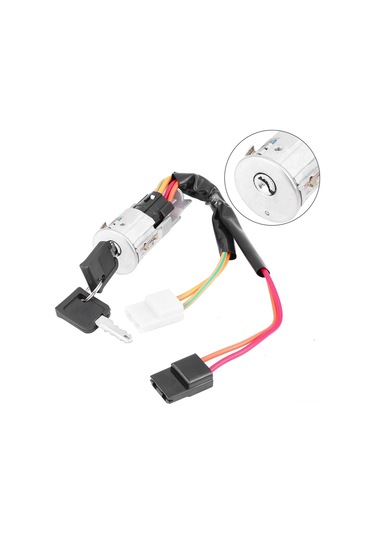 Yaozixa Nissan Primastar, Renault Trafic, Vauxhall Vivaro 2001-2014 İçin Dayanıklı, Kolay Kurulumlu İgnisyon Kilidi + 2 Anahtar Oe: 7701038365 Vb.