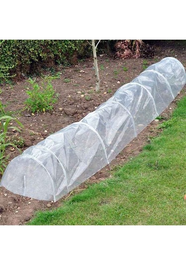 Sones 2 X 10m Şeffaf Bitki Donma Önleyici Film Su Geçirmez Kapak Pencere Sızdırmazlık Filmi Sera Pe Filmi