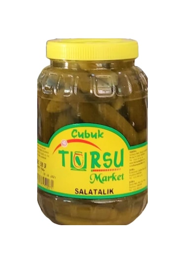 Turşu Market Çubuk Salatalık Turşusu 0 No 1500 ML