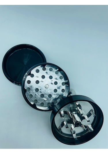Tobaccoturk724 Çelik Metal 3 Parça Tutun öğütücü Grinder 62 MM aly285