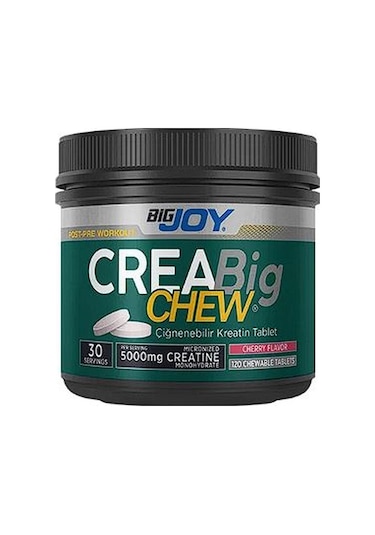 Bigjoy Sports Creabig Chew Vişne 120 Chewable Tablet