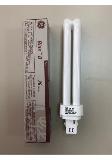 5 Adet General Elk. Plc Lamba 26w/840 2p 4000 Kelvin 1710 Lümen G