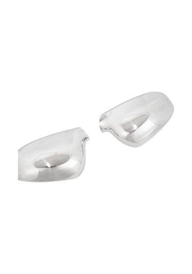 Volkswagen Golf 5 Uyumlu 2004-2009 Krom Ayna Kapağı 2 Parça Paslanmaz  Çelik