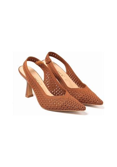 Cuoio Topuklu / Stiletto Kadın 3063m074 Nacree Magl Kahverengi
