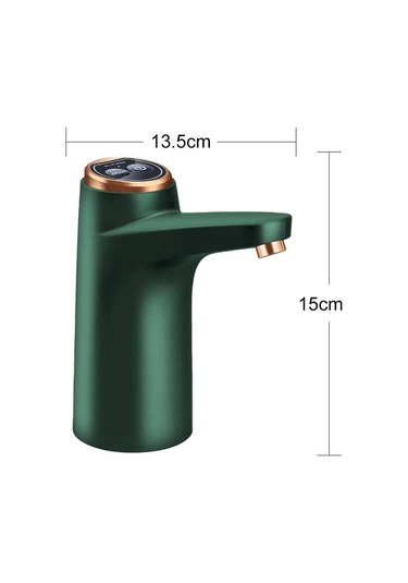 Dinosaurs F Fityle Otomatik Su Pompası Dağıtıcı Şarj Edilebilir Su Içme Pompası Rv Yeşil Ahşap