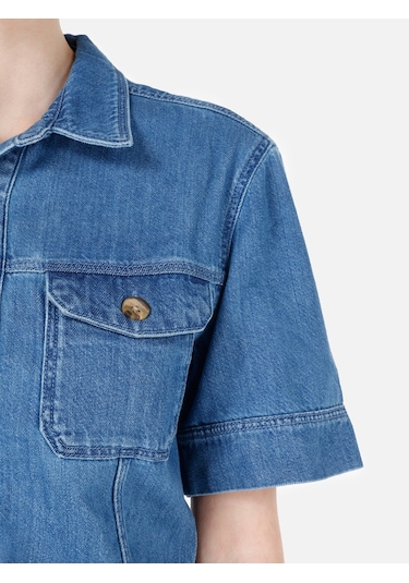Colins Mavi Kadın Pantolon Cl1068654 Q1.v1 Dn43294 Denim