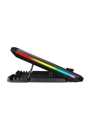 Rampage AD-RC12 15" - 17" RGB Çift Fanlı Stand Notebook Soğutucu