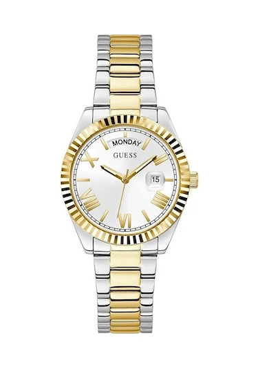 Guess Gugw0308l6 Quartz Çelik Altın/gri 36 Mm Kadın Kol Saati