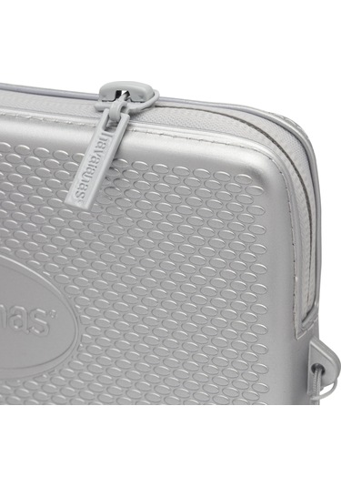 Havaianas Mini Bag Plus Cool Metalik Gümüş Plaj Çantası Gri