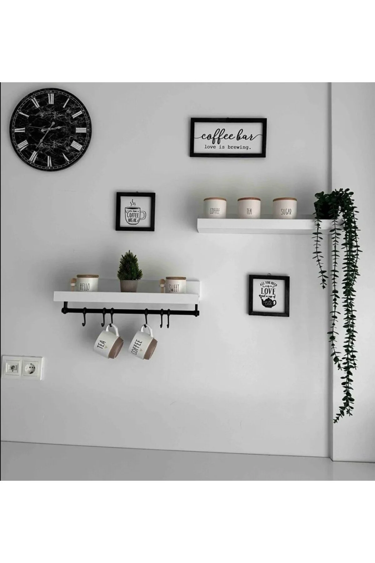 Mutfak Ve Banyo Rafı Beyaz