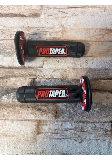 Protaper Elcik Açık Kırmızı Motosiklet Elciği Takım
