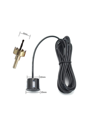 Kablosuz Park Sensörü Kiti Lcd Ekran 4 Radar Sensörü 65db Buzzer