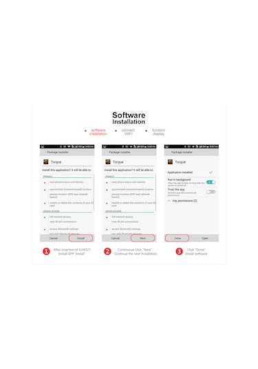 Aubyhe Konnweı Kw903 Bt5.0 Obd2 Araç Arıza Tarayıcı 12v Benzin/dizel Araçlar İçin Tüm Obd2 Protokolleri Ve Android/ios Desteği