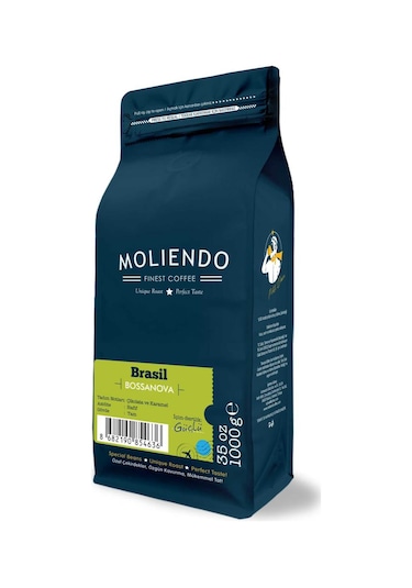 Moliendo Brasil Bossa Nova Yöresel Çekirdek Kahve 1 KG