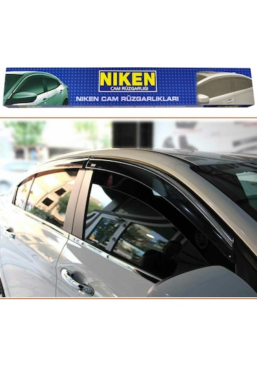 Niken Renault Megane 4 Cam Rüzgarlığı Kromlu Sedan 2016+ Niken 047 Rn37-1 02 01
