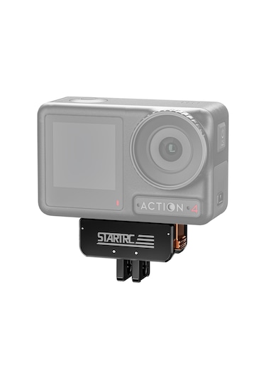 Skycity Djı Osmo Action 4/3 İçin Metal Manyetik Hızlı Montajlı Kollapsible Genişletme Tabanı - Saçma Kaldırma, Sarsıntı Direnci Ve Çoklu Arayüz