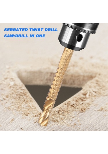 Adet Hss Freze Matkap Seti Ahşap Matkap Uçları Ahşap Metal İçin Matkap Seti K075