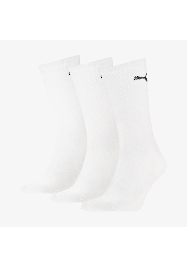 Puma Sport Beyaz 3'lü Çorap 907940-02 Beyaz