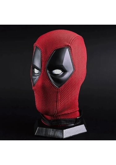 Jl Deadpool Maske Cosplay Kostüm Naylon Başlık Örme Pamuk Örgü