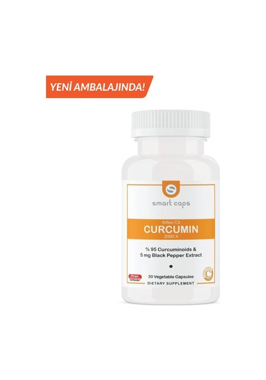 Smartcaps Inflex C3 2000 X Curcumin 30 Bitkisel Kapsül