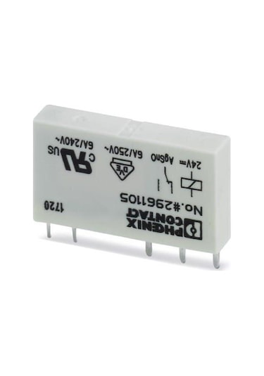 Phoenix Contact Rel-Mr- 24Dc-21- 24Vdc Tek Kontak 6A Röle - 29611