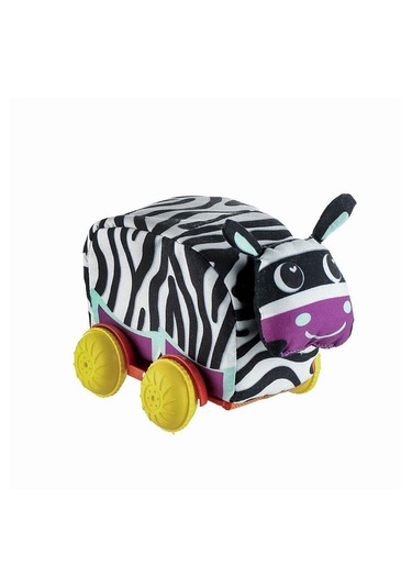 Toys2you Hayvanlar Serisi Eğitici Peluş Arabalar - Zebra