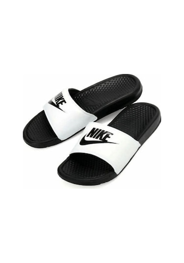Nike Benassi Jdı Spor Terlik 343880-100-100-100 Beyaz - Siyah