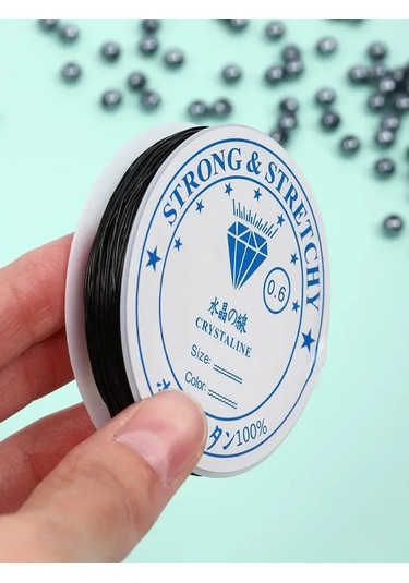Ideal Bileklikler İçin 0,6 Mm 30 M Elastik İplik 288466888
