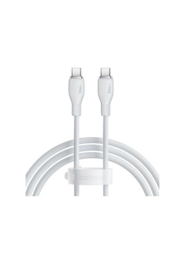 Baseus Pudding C To C 100w Kablo 1.2m Beyaz P10355702221-00