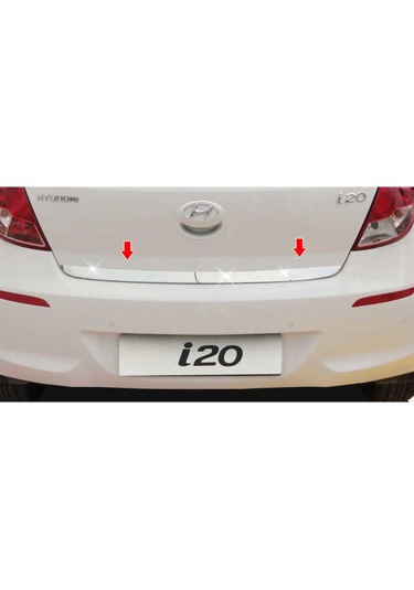 Hyundai İ20 Formlu Krom Bagaj Alt Çıtası 2008-2012 N11.11568