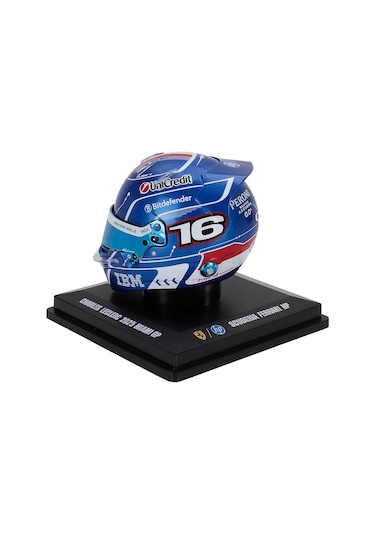Looksmart Ferrari Sf-25 Charles Leclerc Miami Gp 2025 Diecast Kask 1/5
