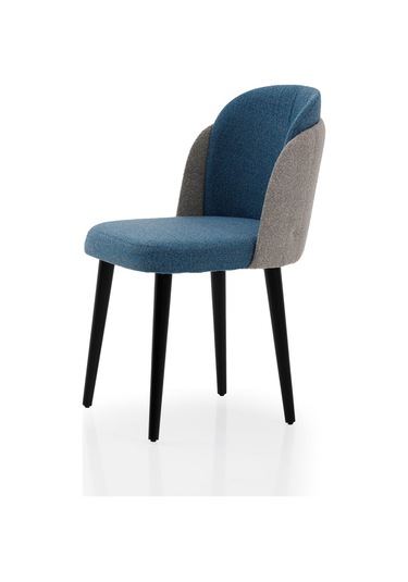 Colormix Safir Çift Papel Sandalye,mutfak,salon ,sandalye,bohem,buklet,mutfak Sandalyesi Mavi Model:38656435465341