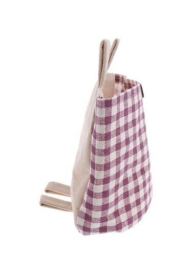 Suntek Magideal 1 Cepli Pamuk Keten Kapı Duvar Asılı Saklama Çantası Mor