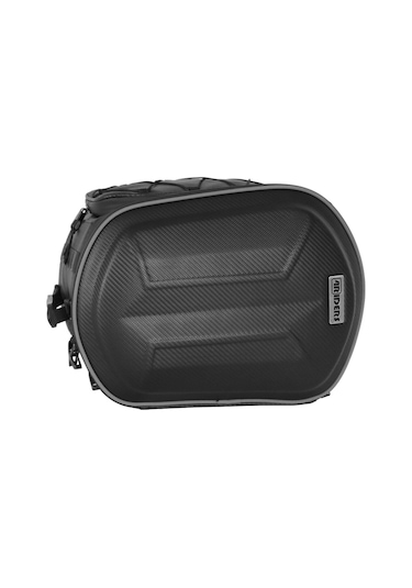 4riders Carbon Evo Series Arka Çanta Scooter Ara Çantası Siyah Siyah