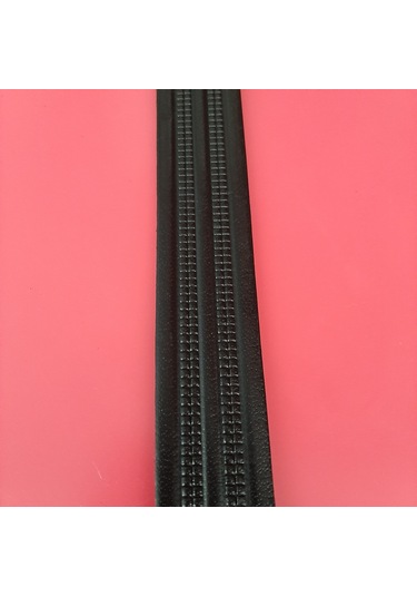 Erkek Kemer Baskı Desenli Siyah Hakiki Vejetal Dana Deri 3.5 CM Siyah