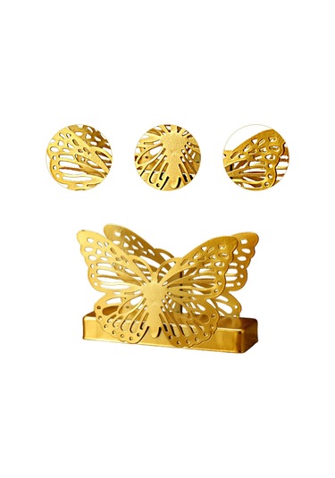 Homyl Peçete Saklama Tutucusu, Dik Kağıt Havlu Tutucusu Altın