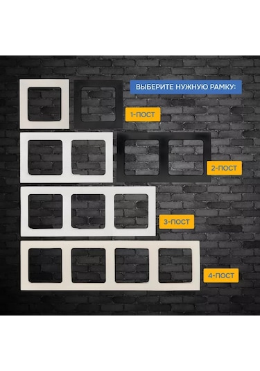 Ekf Stockholm 4'lü Beyaz Priz Ve Anahtar Çerçevesi 252806873