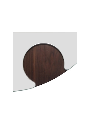 Akis 20 Duvar Aynası Ceviz-siyah Ahşap