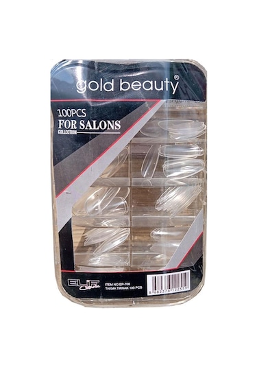 Gold Beauty Takma Tırnak 100'lü EP-706