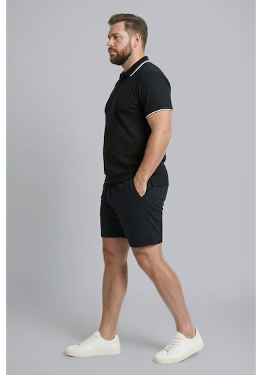 Defacto Büyük Beden Polo T-shirt H1474AX26SP